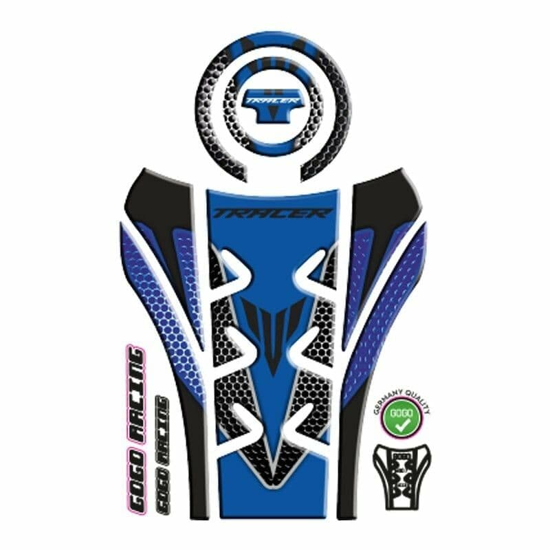 Yamaha MT07 Tracer 2016 - 2018 Uyumlu Tank PAD Set 002 aksesuar