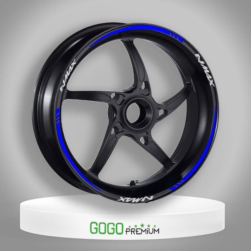 Reflektör Mavi IV Yamaha Nmax Uyumlu 1 Set Jant Şeridi aksesuar