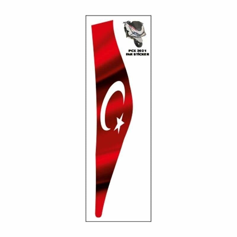 Honda PCX 2021 - 2023 Uyumlu FAR Sticker aksesuar