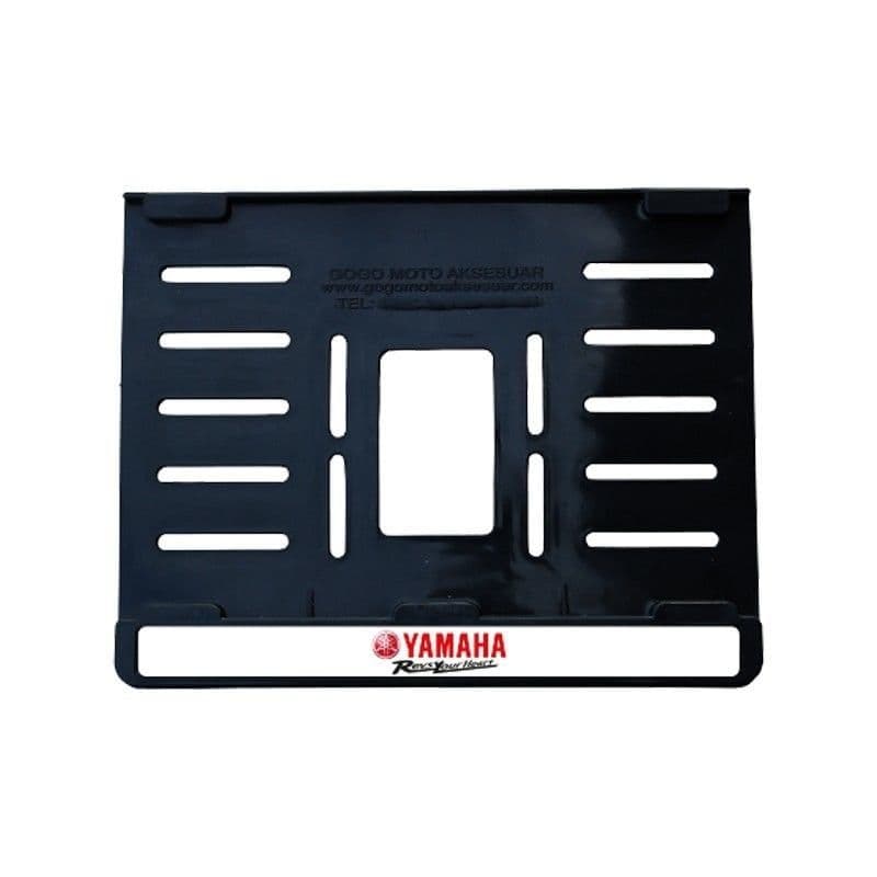 Yamaha Uyumlu 3 Plastik (15X24 Cm) Kırılmaz Plakalık aksesuar