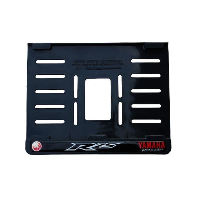 Yamaha R25 Uyumlu 1 Plastik (15X24 Cm) Kırılmaz Plakalık aksesuar
