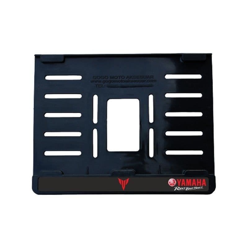 Yamaha MT Uyumlu 1 Plastik (15X24 Cm) Kırılmaz Plakalık aksesuar
