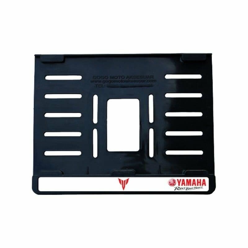 Yamaha MT Uyumlu 2 Plastik (15X24 Cm) Kırılmaz Plakalık aksesuar