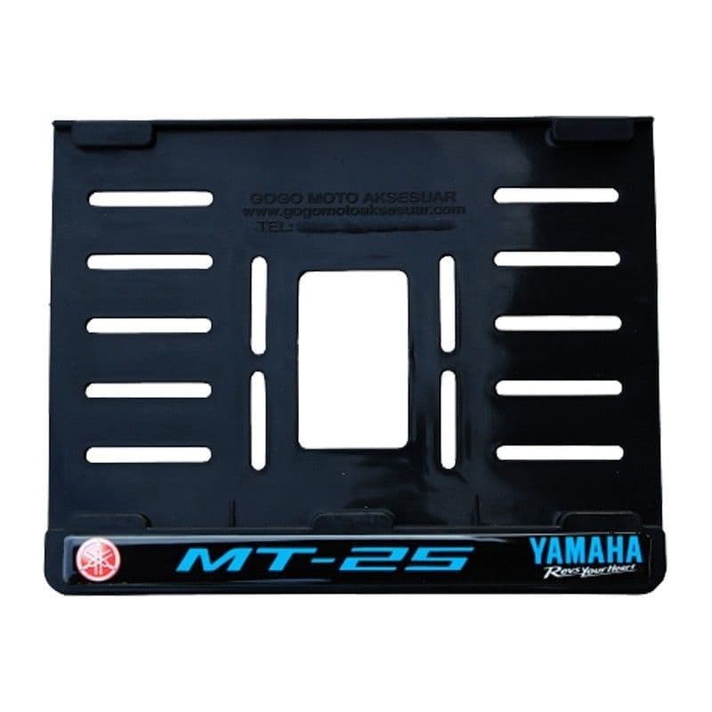 Yamaha MT-25 Uyumlu 3 Plastik (15X24 Cm) Kırılmaz Plakalık aksesuar