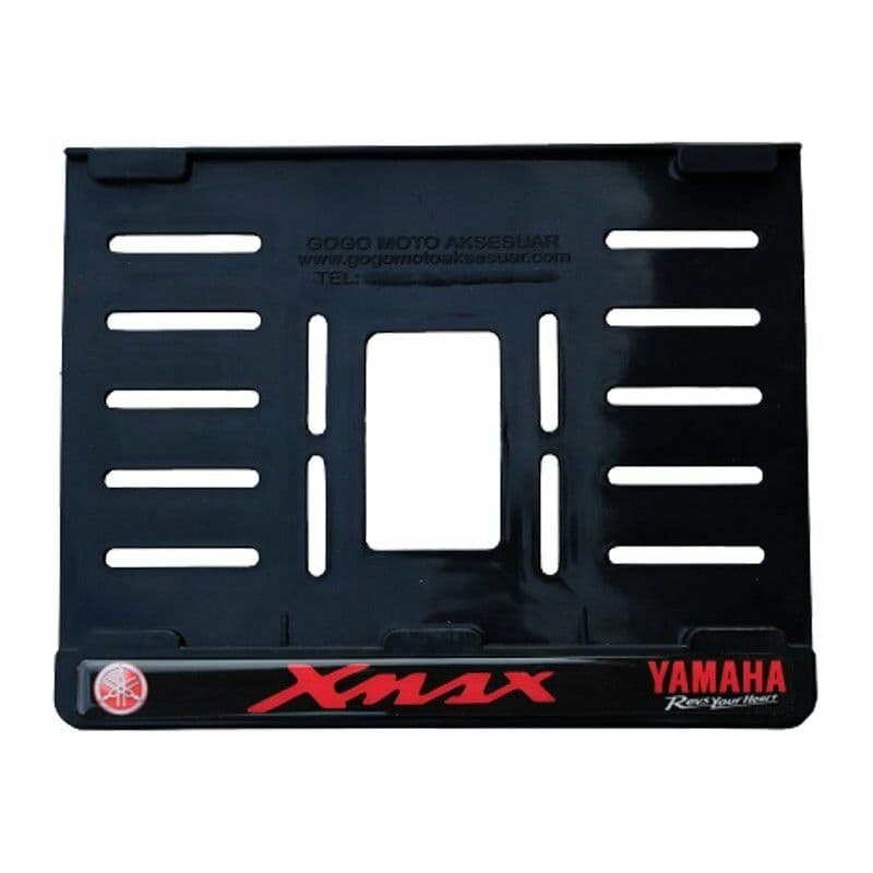 Yamaha Xmax Uyumlu 2 Plastik (15X24 Cm) Kırılmaz Plakalık aksesuar