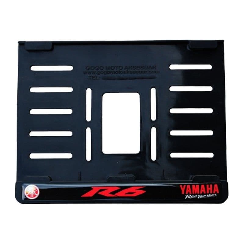 Yamaha R6 Uyumlu 1 Plastik (15X24 Cm) Kırılmaz Plakalık aksesuar