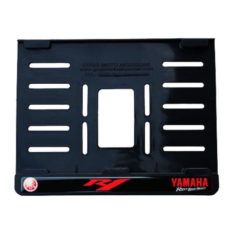 Yamaha R1 Uyumlu 1 Plastik (15X24 Cm) Kırılmaz Plakalık aksesuar