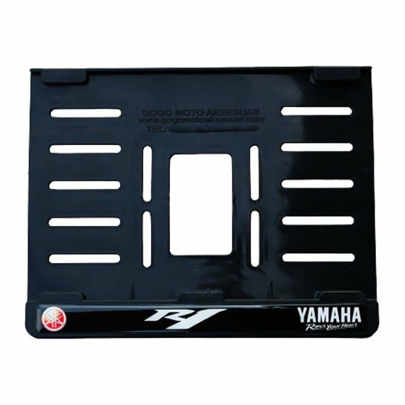 Yamaha R1 Uyumlu 2 Plastik (15X24 Cm) Kırılmaz Plakalık aksesuar