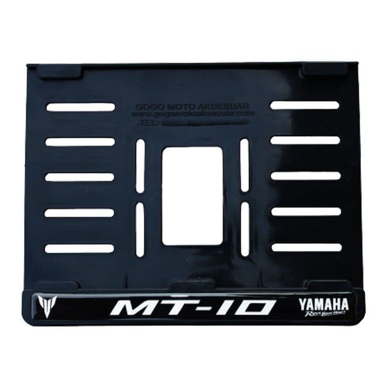 Yamaha MT-10 Uyumlu 1 Plastik (15X24 Cm) Kırılmaz Plakalık aksesuar