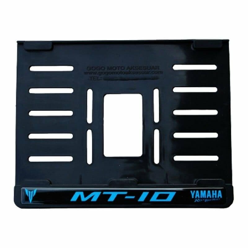 Yamaha MT-10 Uyumlu 3 Plastik (15X24 Cm) Kırılmaz Plakalık aksesuar