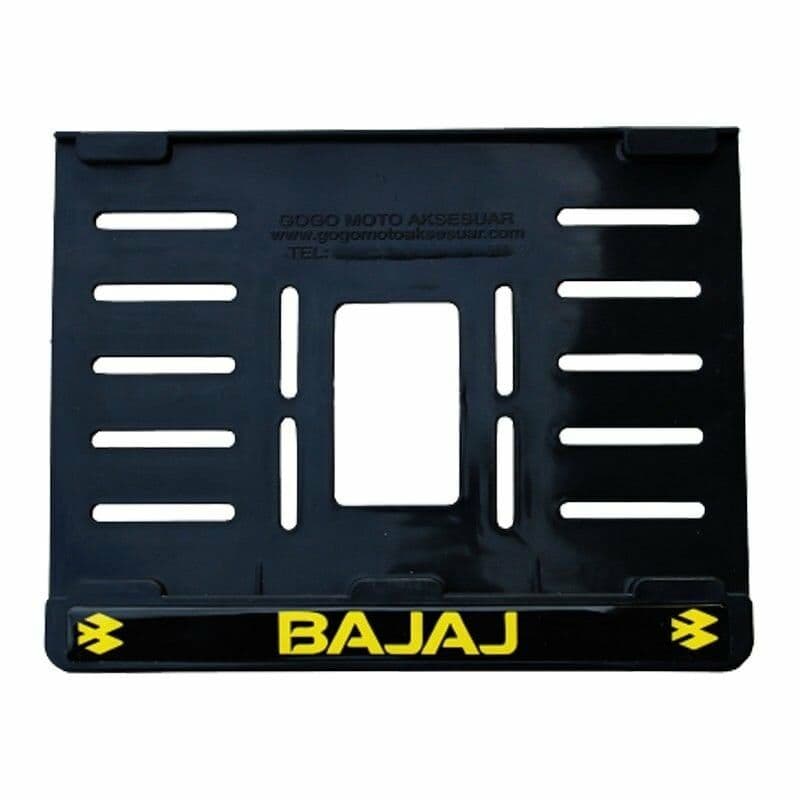 Bajaj Uyumlu 1 Plastik (15X24 Cm) Kırılmaz Plakalık aksesuar