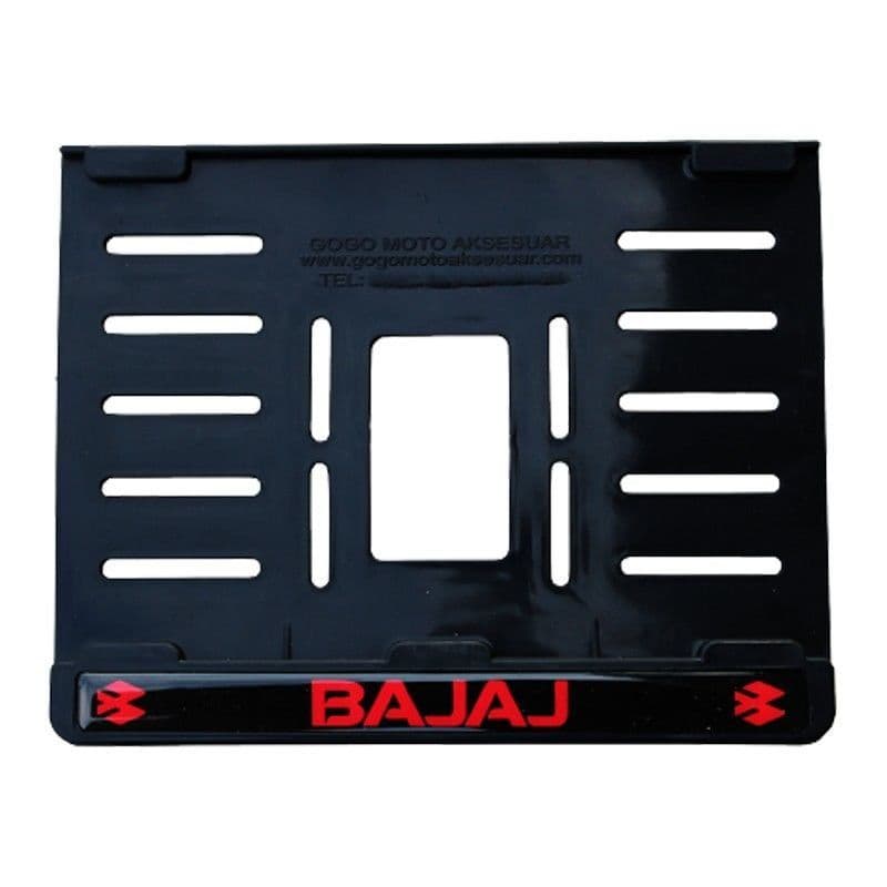 Bajaj Uyumlu 2 Plastik (15X24 Cm) Kırılmaz Plakalık aksesuar