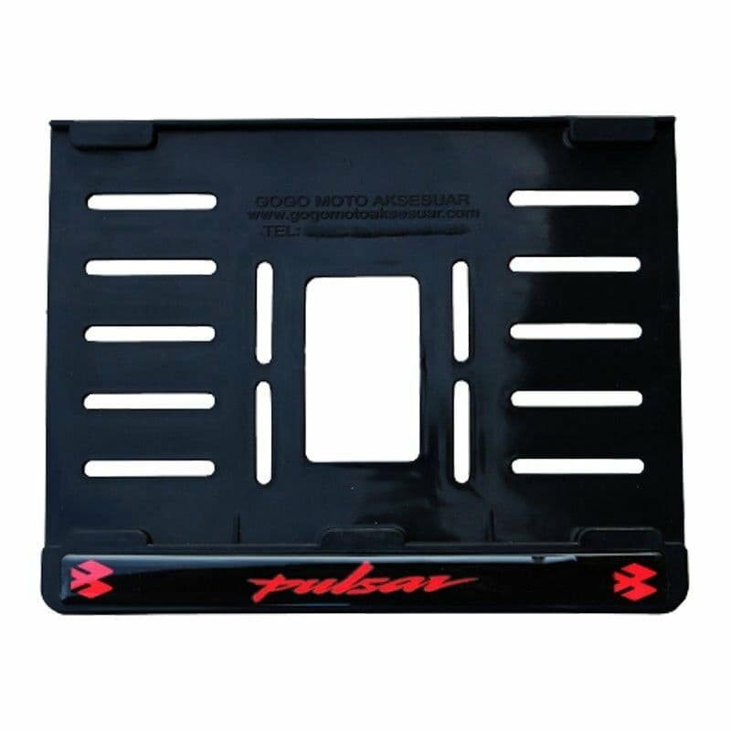 Bajaj Pulsar Uyumlu 1 Plastik (15X24 Cm) Kırılmaz Plakalık aksesuar