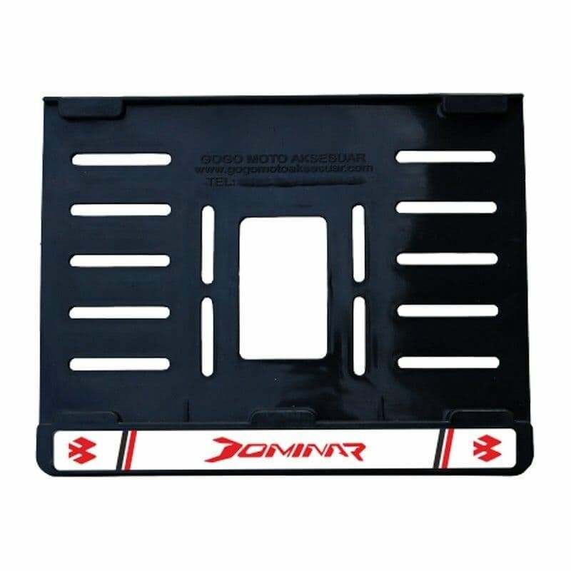 Bajaj Dominar Uyumlu 2 Plastik (15X24 Cm) Kırılmaz Plakalık aksesuar