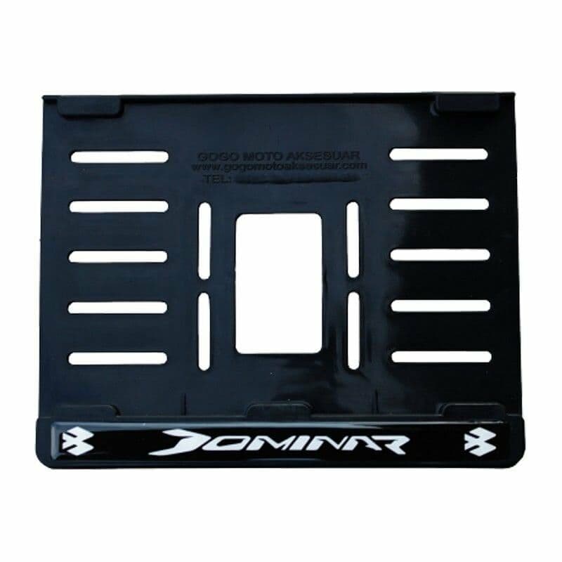 Bajaj Dominar Uyumlu 3 Plastik (15X24 Cm) Kırılmaz Plakalık aksesuar