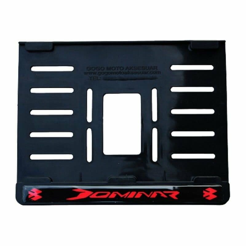 Bajaj Dominar Uyumlu 4 Plastik (15X24 Cm) Kırılmaz Plakalık aksesuar