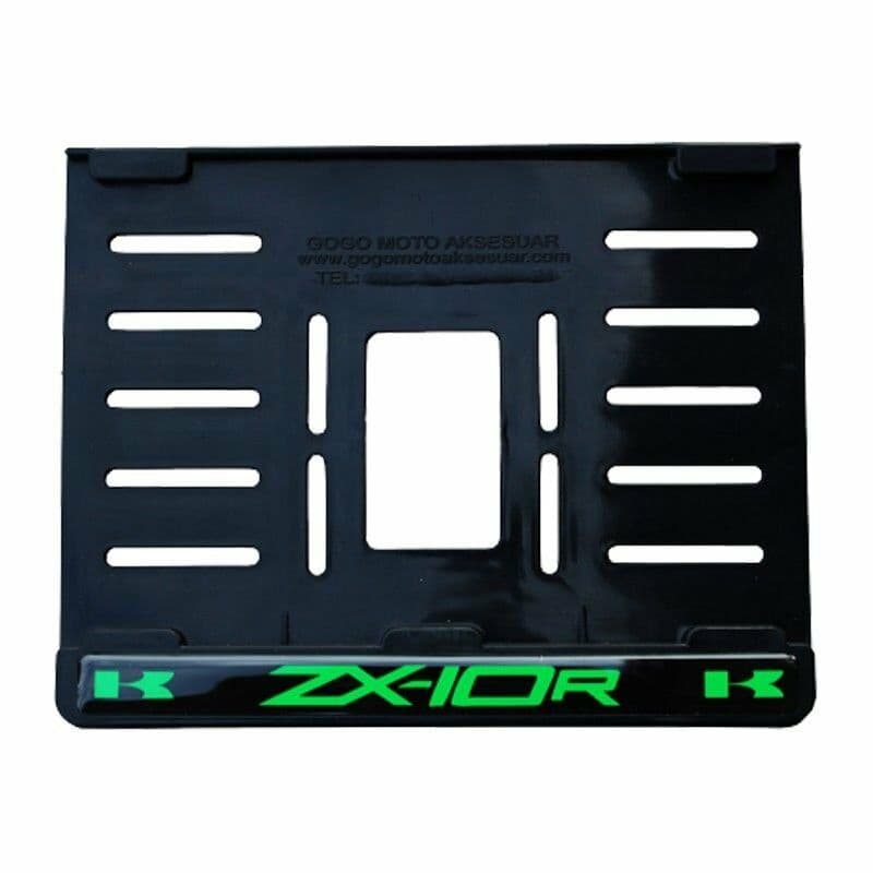 Kawasaki ZX-10 R Uyumlu 1 Plastik (15X24 Cm) Kırılmaz Plakalık aksesuar