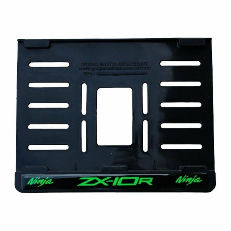 Kawasaki ZX-10 R Uyumlu 3 Plastik (15X24 Cm) Kırılmaz Plakalık aksesuar