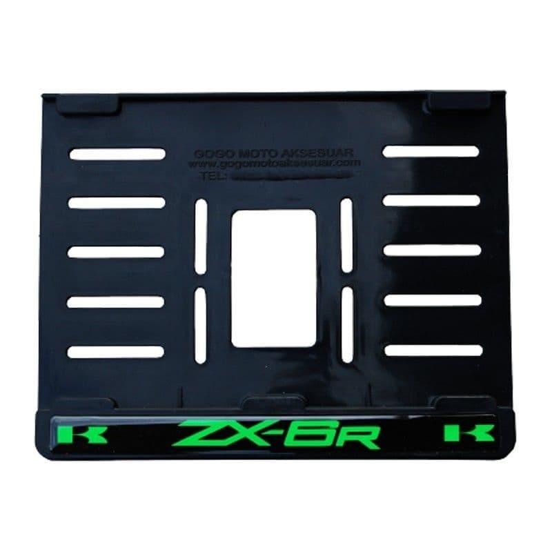 Kawasaki ZX-10 R Uyumlu 1 Plastik (15X24 Cm) Kırılmaz Plakalık aksesuar