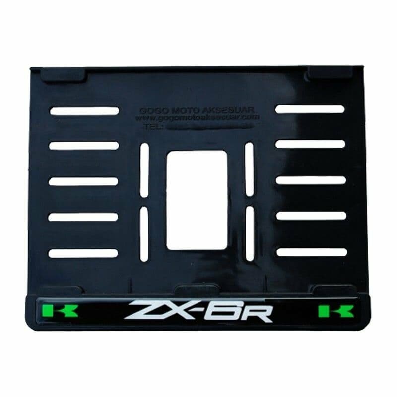 Kawasaki ZX-10 R Uyumlu 2 Plastik (15X24 Cm) Kırılmaz Plakalık aksesuar