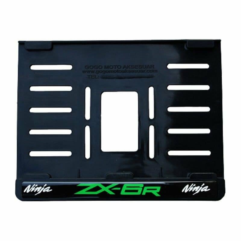 Kawasaki ZX-10 R Uyumlu 3 Plastik (15X24 Cm) Kırılmaz Plakalık aksesuar
