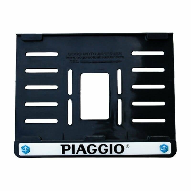 Pıaggıo Uyumlu Plastik (15X24 Cm)kırılmaz Plakalık aksesuar