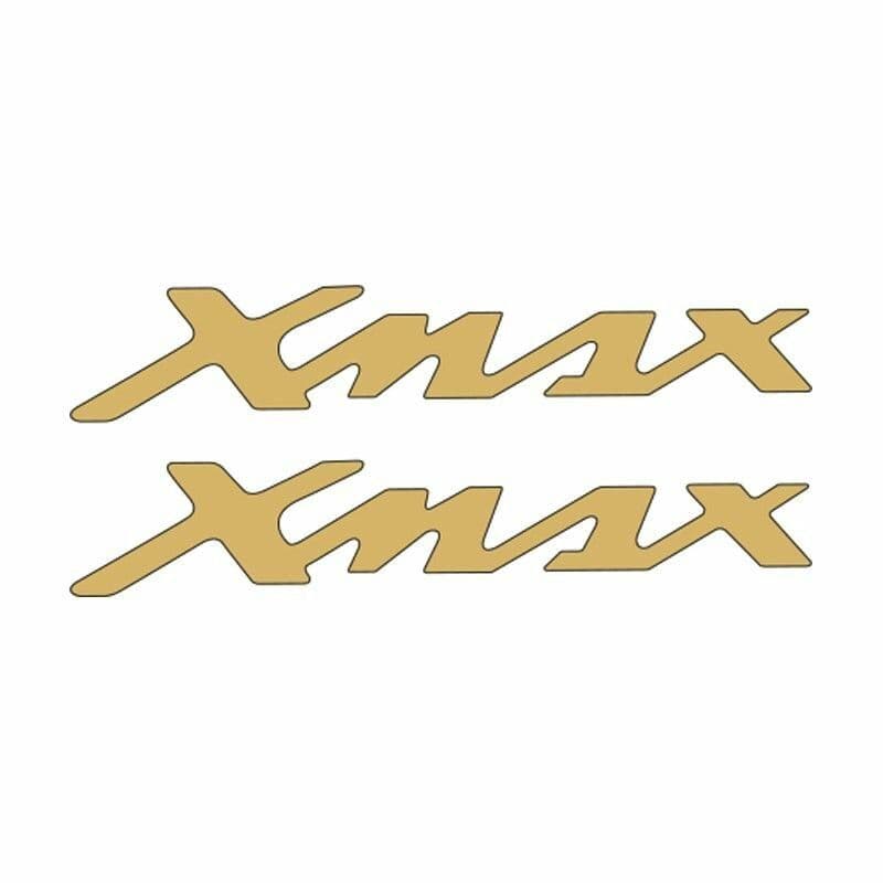 Yamaha Xmax Uyumlu Damla Yazı Gold 22X4 Cm Sticker aksesuar