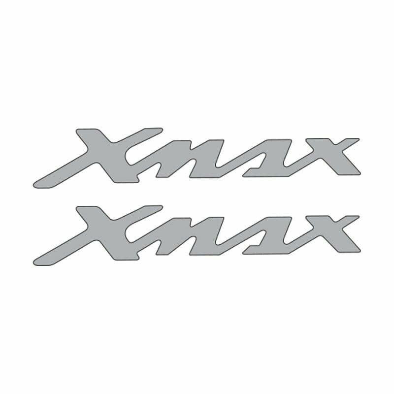 Yamaha Xmax Uyumlu Damla Yazı Nıkel 22X4 Cm Sticker aksesuar
