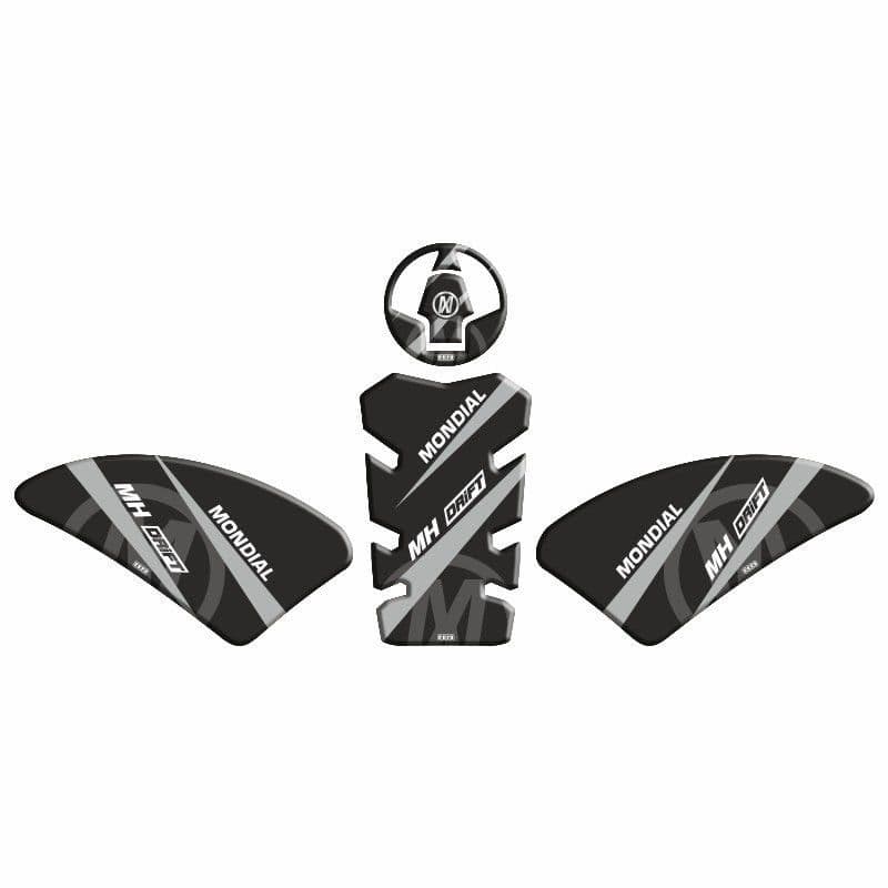 Mondial MH Drift L 125 2019 - 2024 Uyumlu Tank Pad 006 aksesuar