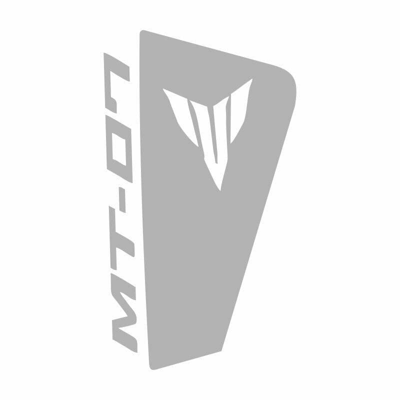 Yamaha MT07 2014 - 2017 Uyumlu Beyaz Siperlik Sticker Set aksesuar