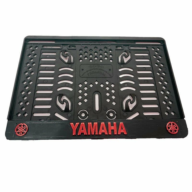 Yamaha Kırmızı Çıtçıt Plastik (15X24 Cm) Kırılmaz Plakalık aksesuar
