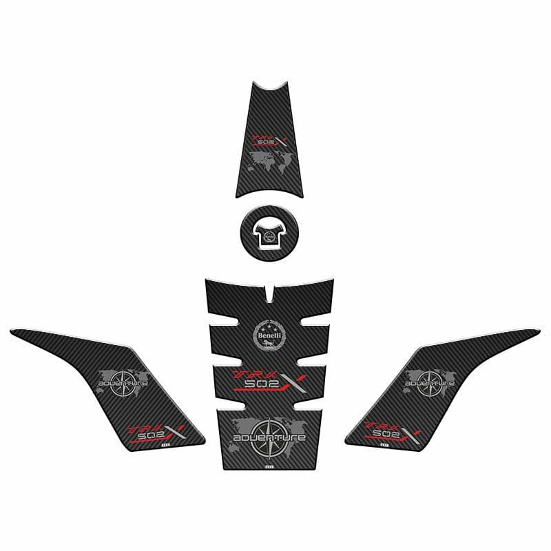Benelli TRK 502 2017 - 2024 Uyumlu Tank PAD Set 002 aksesuar