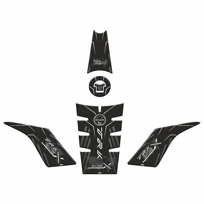 Benelli TRK 502 2017 - 2024 Uyumlu Tank PAD Set 004 aksesuar