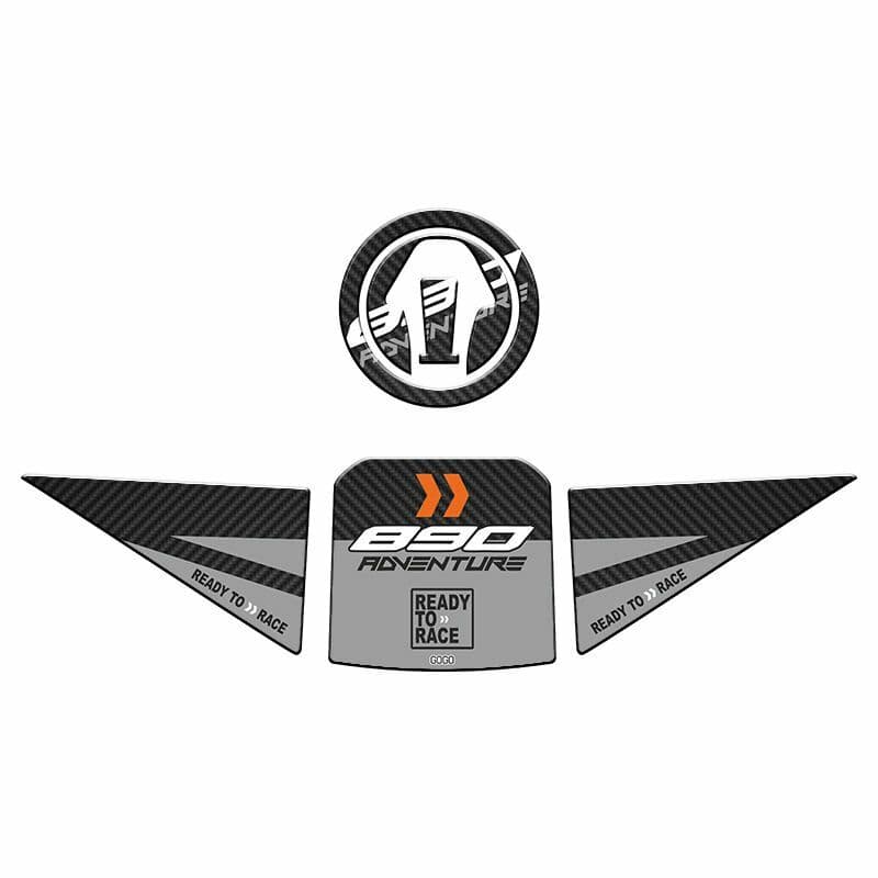 KTM 890 Adventure 2020 - 2022 Uyumlu Tank PAD Set 001 aksesuar
