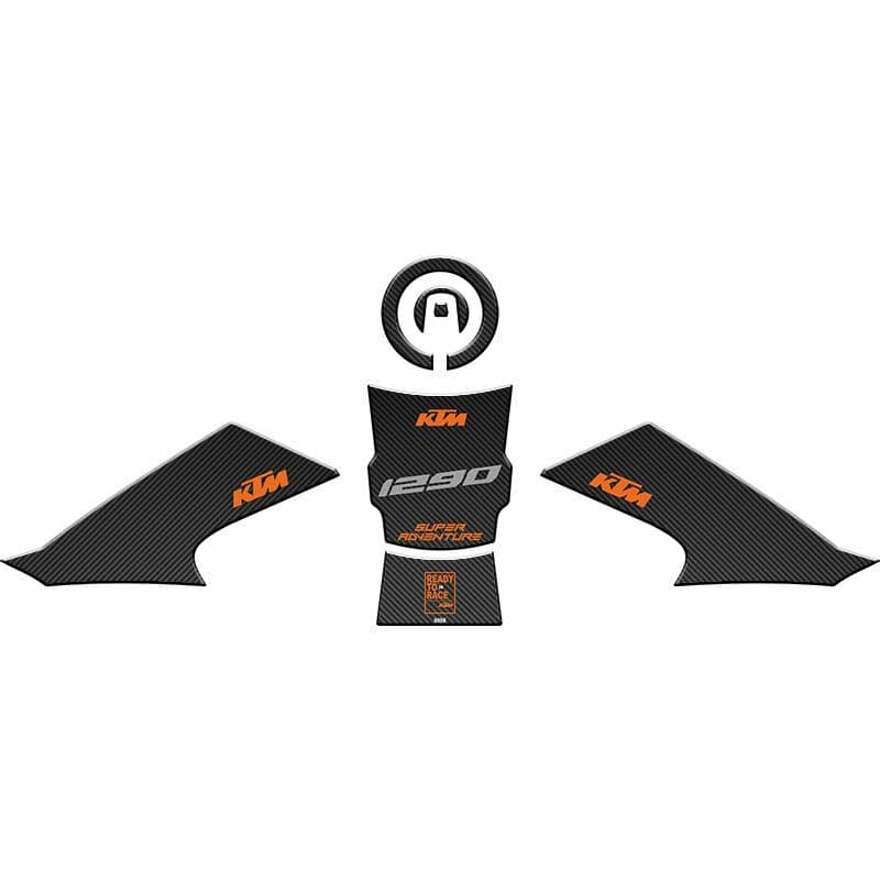 KTM 1290 Super Adventure 2021 - 2022 Uyumlu Tank PAD Set 001 aksesuar