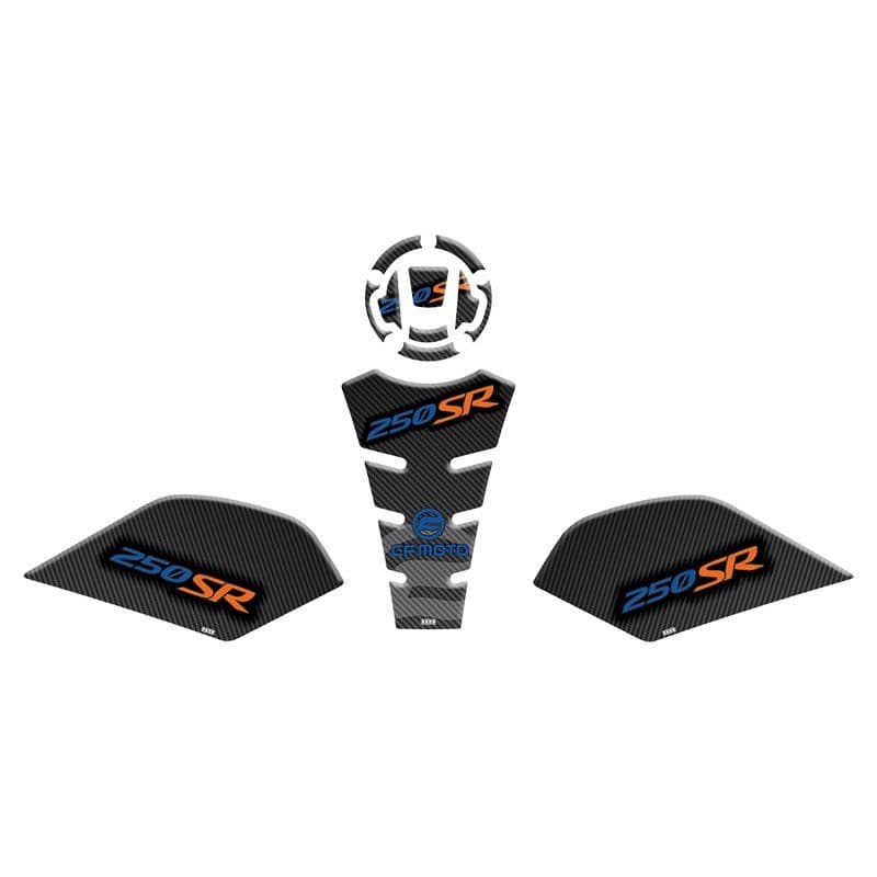 CF Moto 250 SR 2020 - 2024 Uyumlu Tank PAD Set 009 aksesuar
