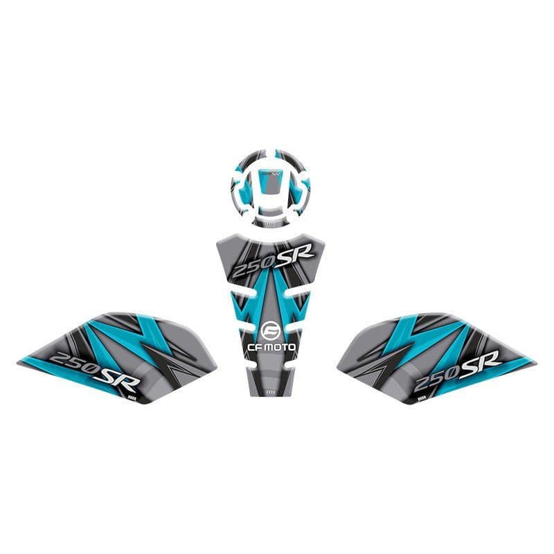 CF Moto 250 SR 2020 - 2024 Uyumlu Tank PAD Set 010 aksesuar