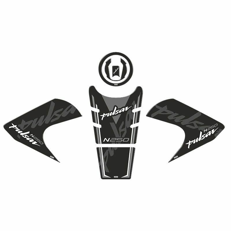 Bajaj Pulsar N250 2022 - 2024 Uyumlu Tank Pad Set 006 aksesuar