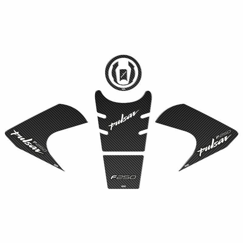 Bajaj Pulsar F250 2022 - 2024 Uyumlu Tank Pad Set 001 aksesuar