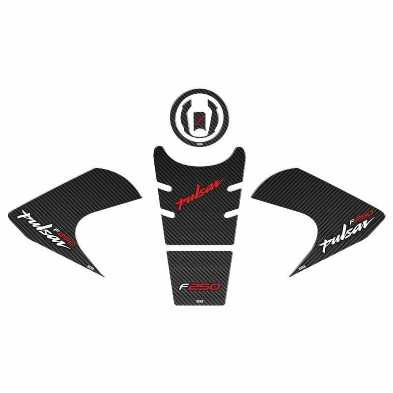 Bajaj Pulsar F250 2022 - 2024 Uyumlu Tank Pad Set 002 aksesuar