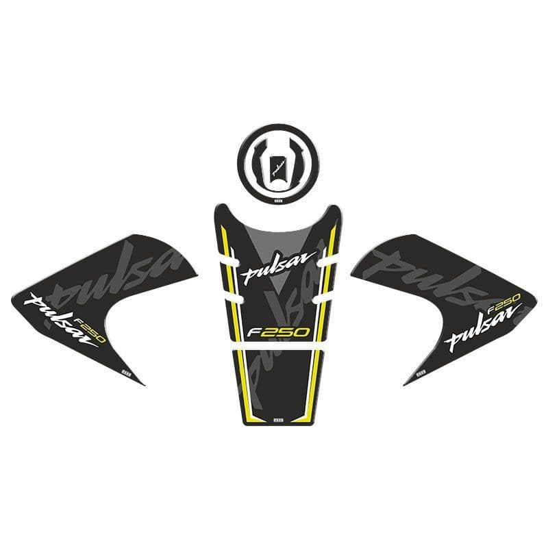 Bajaj Pulsar F250 2022 - 2024 Uyumlu Tank Pad Set 005 aksesuar