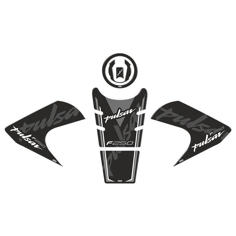 Bajaj Pulsar F250 2022 - 2024 Uyumlu Tank Pad Set 006 aksesuar