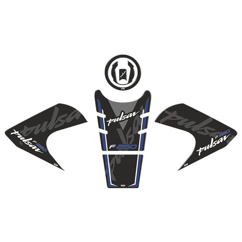 Bajaj Pulsar F250 2022 - 2024 Uyumlu Tank Pad Set 007 aksesuar