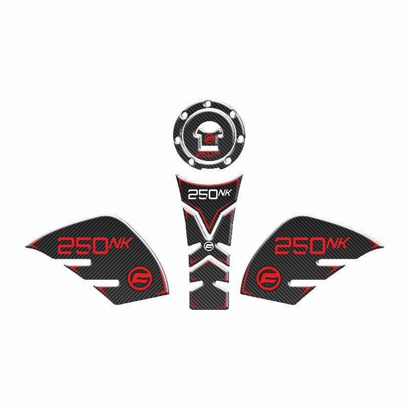 CF Moto 250 NK 2018 - 2022 Uyumlu Tank Pad Set 003 aksesuar