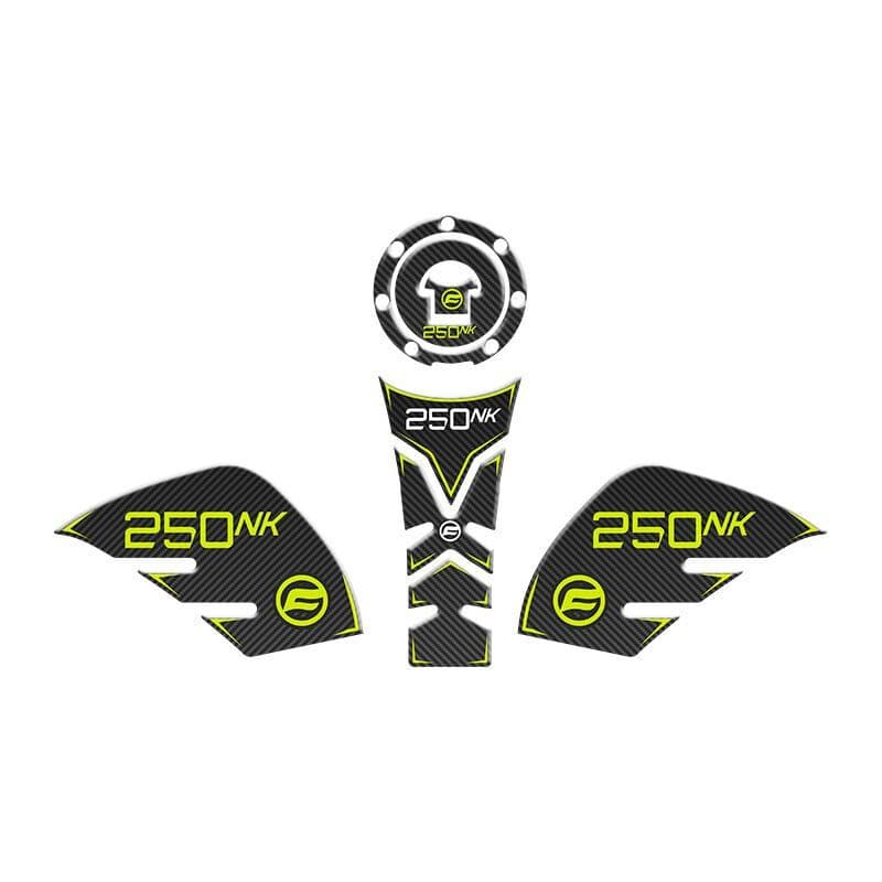 CF Moto 250 NK 2018 - 2022 Uyumlu Tank Pad Set 004 aksesuar