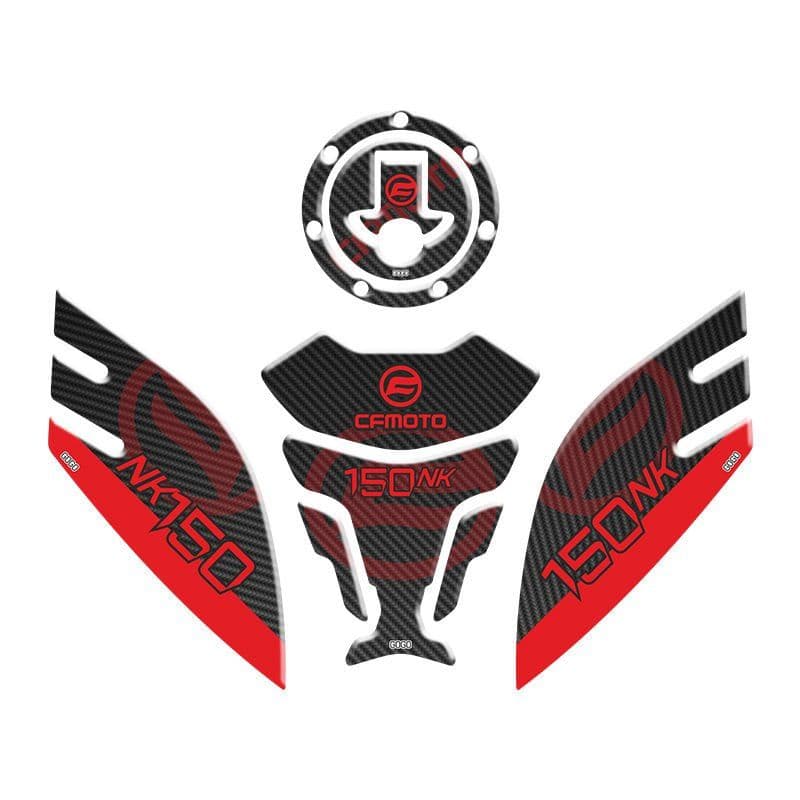 CF Moto 150 NK 2016 - 2023 Uyumlu Tank Pad Set 003 aksesuar