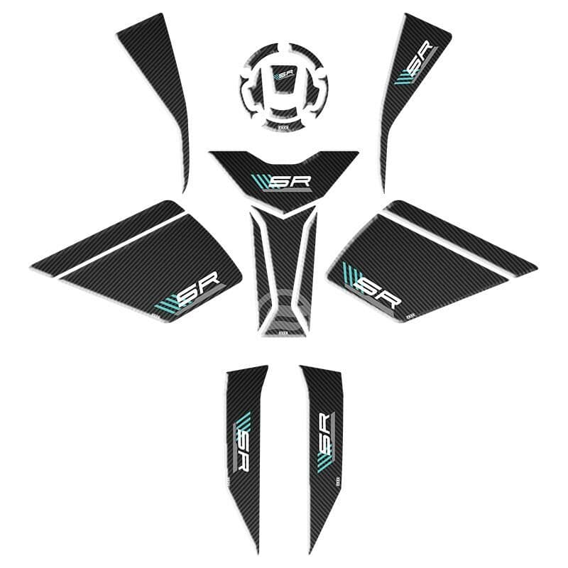 CF Moto 450 SR 2023 - 2024 Uyumlu Full Tank PAD Set 001 aksesuar