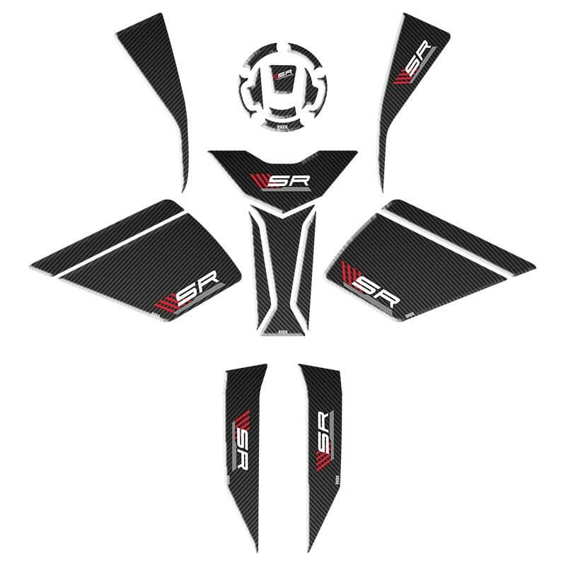 CF Moto 450 SR 2023 - 2024 Uyumlu Full Tank PAD Set 002 aksesuar