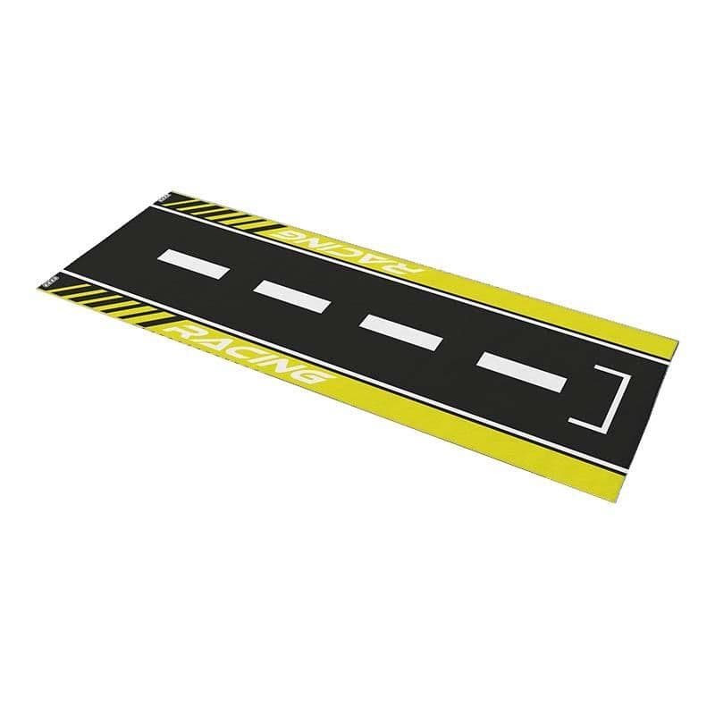 Universal Sarı Desenli 80 X 220 Cm Kaydırmaz Motosiklet Halısı aksesuar