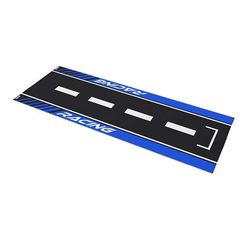 Universal Mavi Desenli 80 X 220 Cm Kaydırmaz Motosiklet Halısı aksesuar